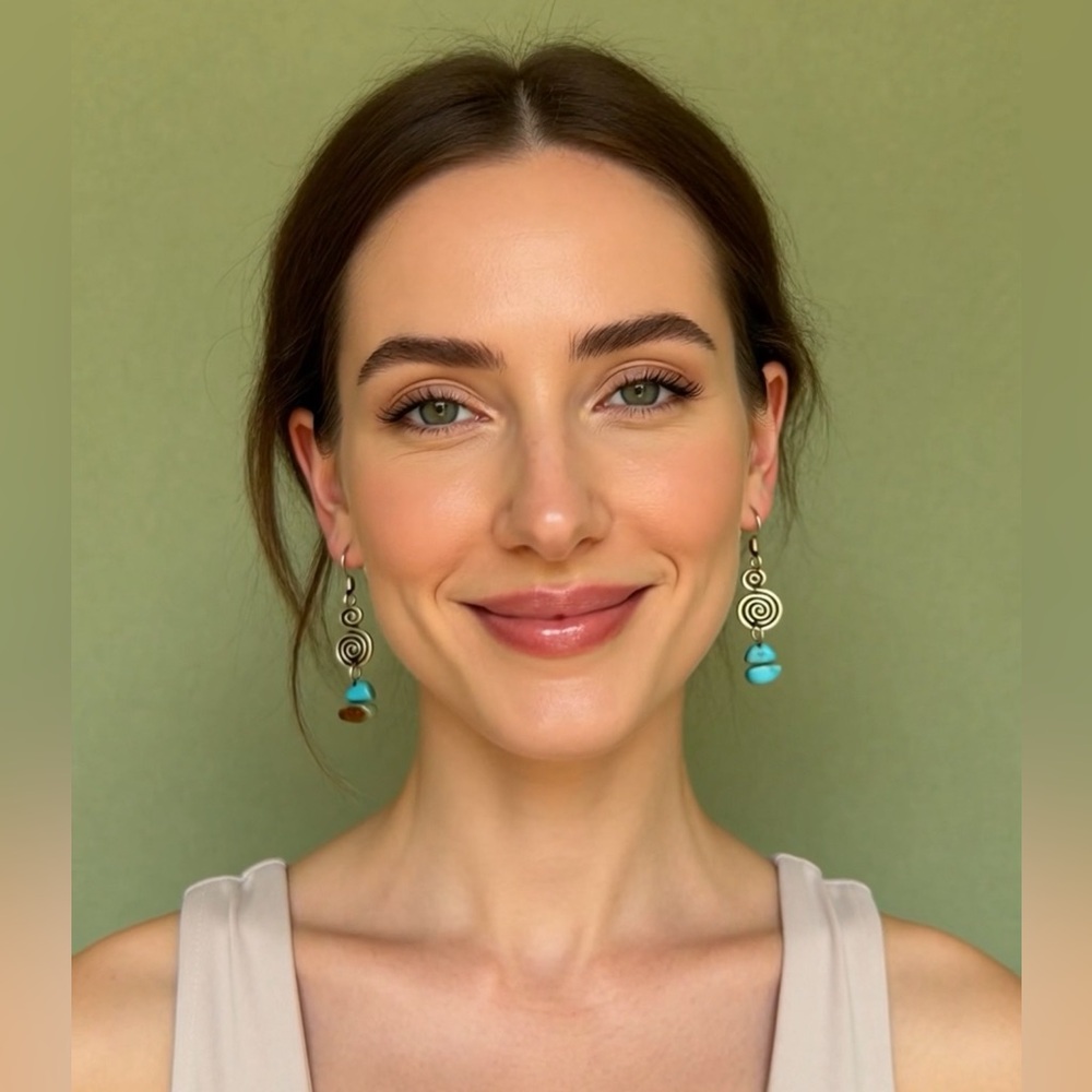 Turquoise Dangle Earrings